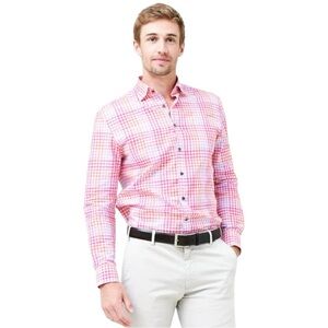 JOHNNIE-O Shula Top Shelve button down long sleeve casual shirt Nantucket | XL